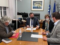 Συνάντηση με τον Υπ. Αγροτικής Ανάπτυξης & Τροφίμων κ. Γιώργο Γεωργαντά