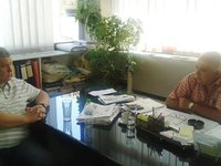 Συνάντηση Βουλευτή  ΣΥΡΙΖΑ Γιάννη Καραγιάννη με τον Πρόεδρο του Γ.Α.Σ.Ι "ΕΝΩΣΗ αγροτών" κ.Χριστόδουλο Μπαλτογιάννη