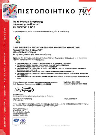 ISO 27001:2013